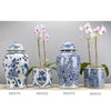 Danny's Fine Porcelain Round Bucket- Classic Blue & White