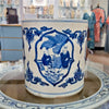 Danny's Fine Porcelain Round Bucket- Classic Blue & White
