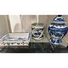 Danny's Fine Porcelain Round Bucket- Classic Blue & White