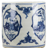 Danny's Fine Porcelain Round Bucket- Classic Blue & White