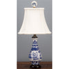 Danny's Fine Porcelain Porcelain Wine Vase Lamp -Blue & White