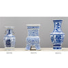 Danny's Fine Porcelain Hexagonal Vase Blue & White