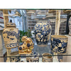 Danny's Fine Porcelain Classic Pot- Blue & White Child and Fish