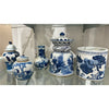 Danny's Fine Porcelain Classic Pot- Blue & White Child and Fish