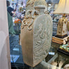 Danny's Fine Porcelain Carved Flat Vase-Dragon