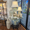 Danny's Fine Porcelain Carved Flat Vase-Dragon