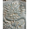 Danny's Fine Porcelain Carved Flat Vase-Dragon