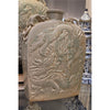 Danny's Fine Porcelain Carved Flat Vase-Dragon