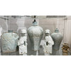 Danny's Fine Porcelain Carved Flat Vase-Dragon