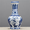 Danny's Fine Porcelain Blue & White Scallop Vase