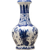 Danny's Fine Porcelain Blue & White Scallop Vase