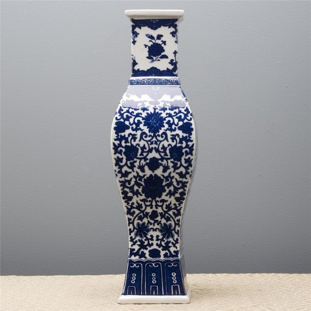 Danny's Fine Porcelain Rectangular Vase Vase