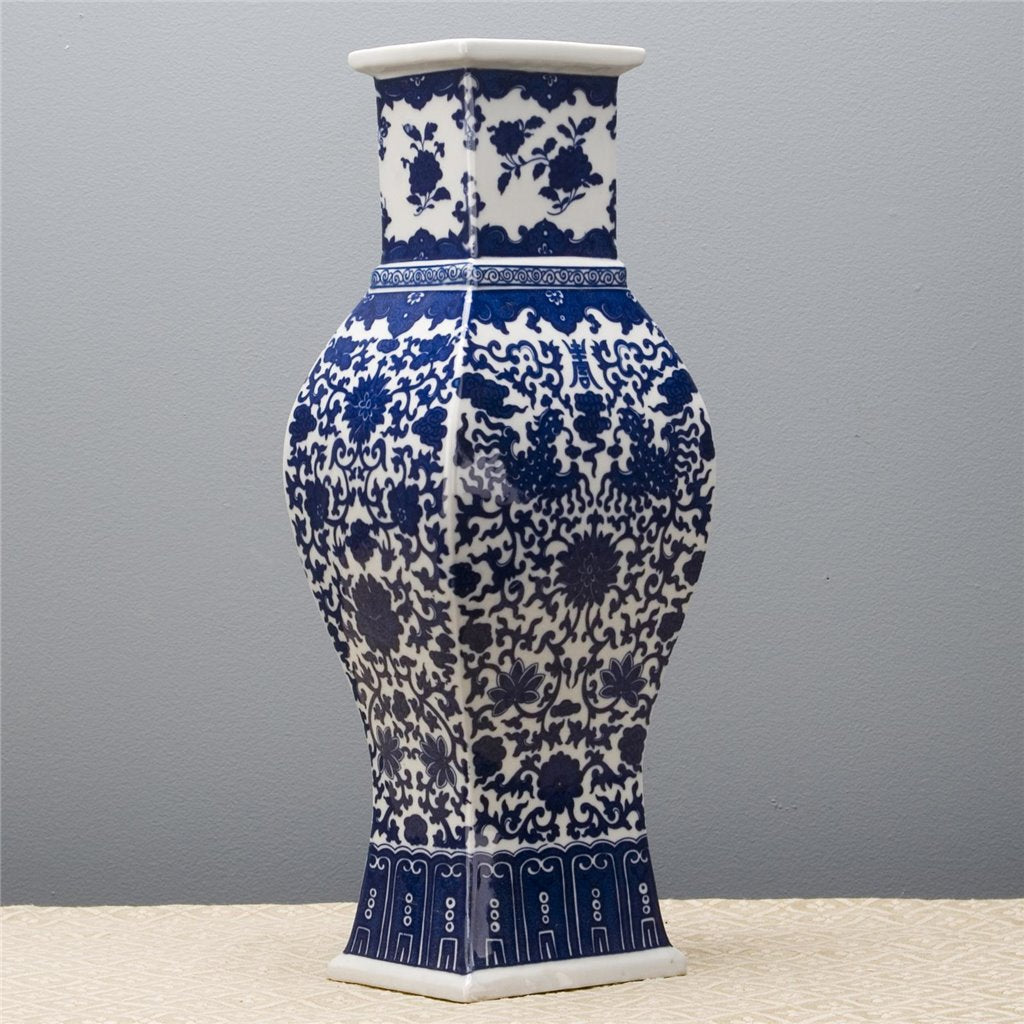 Danny's Fine Porcelain Rectangular Vase Vase