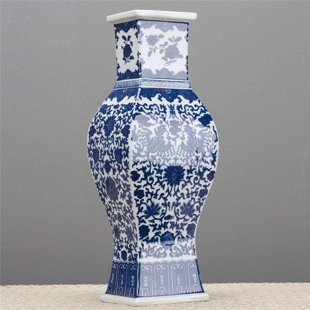 Danny's Fine Porcelain Rectangular Vase Vase
