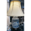 Danny's Fine Porcelain Blue & White Tea Caddy Lamp Rolling Patels(108-12-Be)