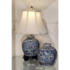 Danny's Fine Porcelain Blue & White Bulb Jar Lamp