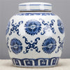 Danny's Fine Porcelain Blue & White Lidded Jar Hei Circle