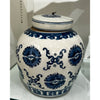 Danny's Fine Porcelain Blue & White Lidded Jar Hei Circle
