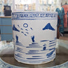 Danny's Fine Porcelain Classic Pot - Village Scene
