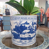 Danny's Fine Porcelain Classic Pot - Village Scene