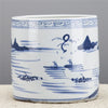 Danny's Fine Porcelain Classic Pot - Village Scene