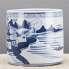 Danny's Fine Porcelain Classic Pot - Village Scene