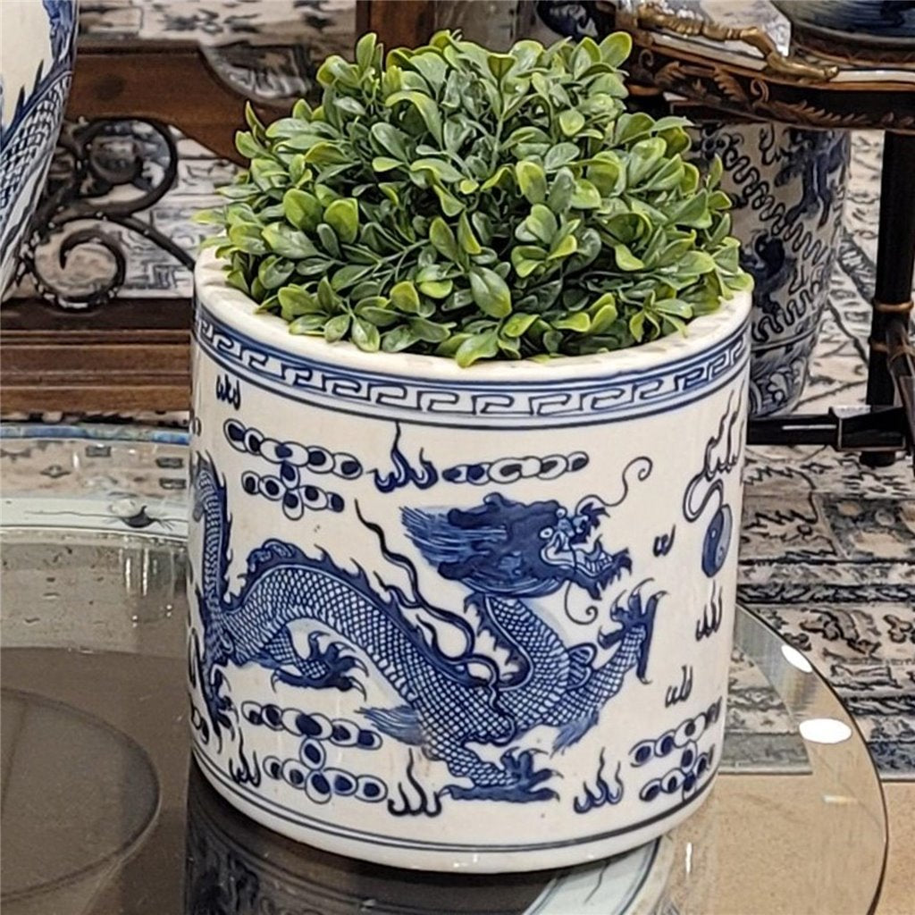 Danny's Fine Porcelain Classic Porcelain Pot - Dragon