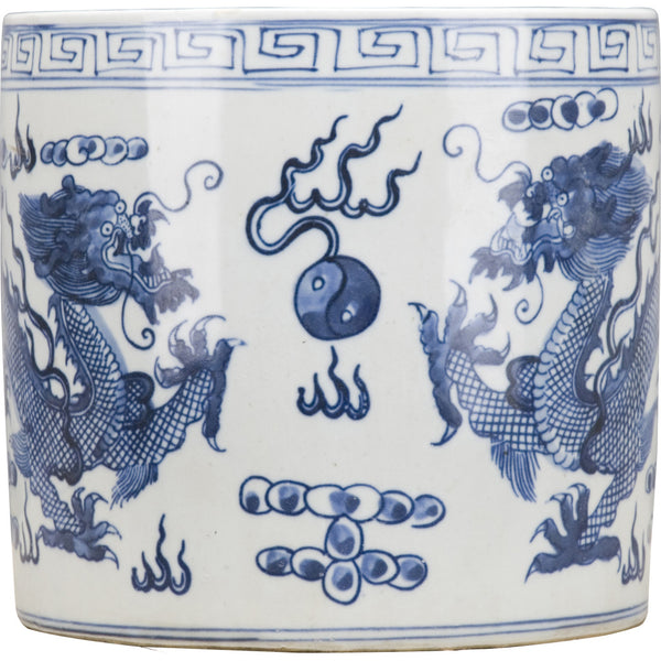 Danny's Fine Porcelain Classic Porcelain Pot - Dragon