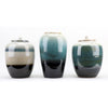 Danny's Fine Porcelain Melon Lidded Jar- Transition Glaze
