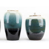 Danny's Fine Porcelain Melon Lidded Jar- Transition Glaze