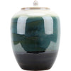 Danny's Fine Porcelain Melon Lidded Jar- Transition Glaze