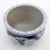 Danny's Fine Porcelain Round Pot Blue Village