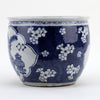Danny's Fine Porcelain Round Pot Blue Village