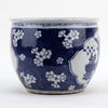 Danny's Fine Porcelain Round Pot Blue Village