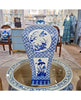 Danny's Fine Porcelain Plum Vase -Blue & White