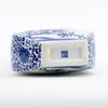 Danny's Fine Porcelain Flatten Gourd Vase -Blue & White
