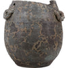 Danny's Fine Porcelain Pottery Pot Rusted Glaze