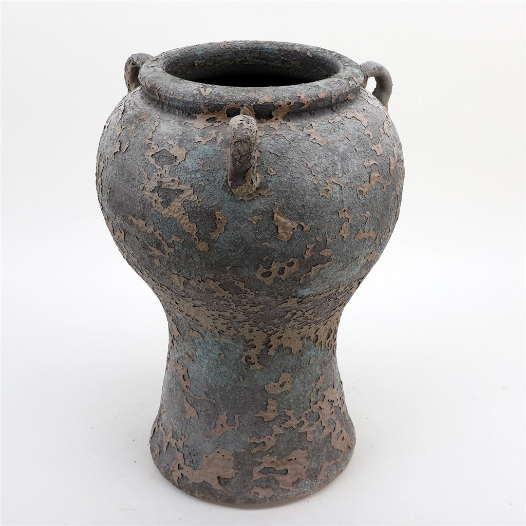 Danny's Fine Porcelain Pottery Vase Rusted Glaze