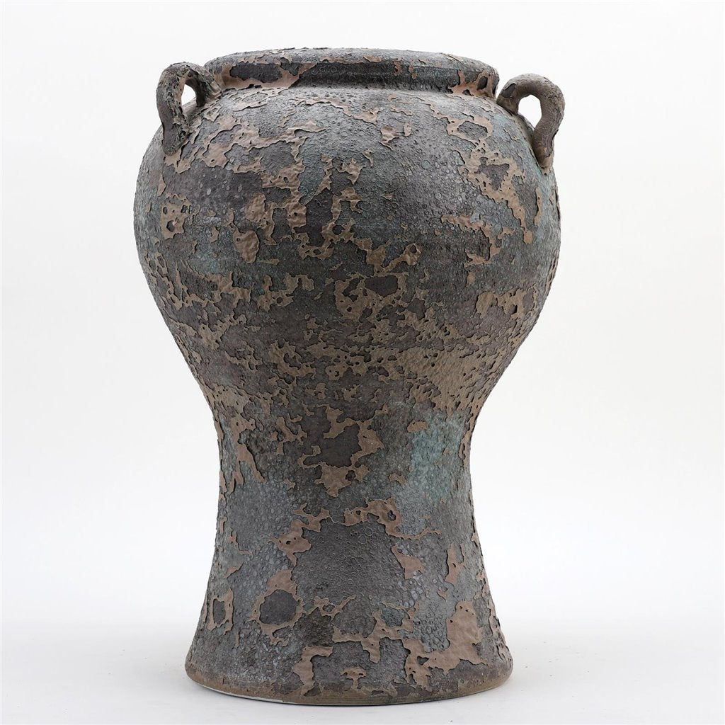 Danny's Fine Porcelain Pottery Vase Rusted Glaze
