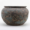 Danny's Fine Porcelain Pottery Irregular Shaped Pot Rusted Glaze