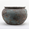 Danny's Fine Porcelain Pottery Irregular Shaped Pot Rusted Glaze