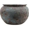 Danny's Fine Porcelain Pottery Irregular Shaped Pot Rusted Glaze