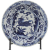 Danny's Fine Porcelain Round Platter -Blue & White