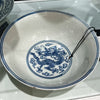 Danny's Fine Porcelain Bowl Blue & White Dragon
