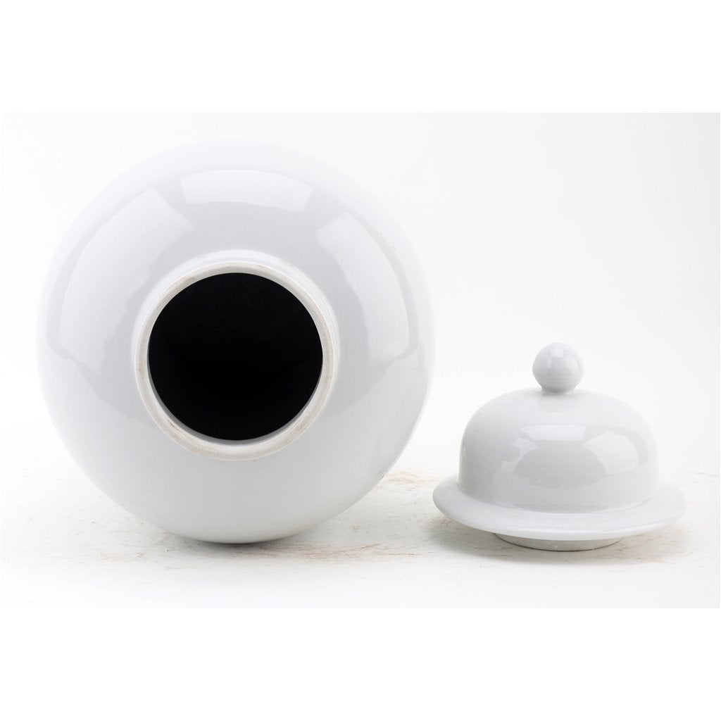 Danny's Fine Porcelain Lidded Jar-White