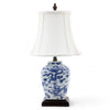 Danny's Fine Porcelain Blue & White Lamp-Dragon