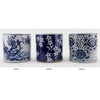 Danny's Fine Porcelain Round Bucket - Classic Blue & White 50854