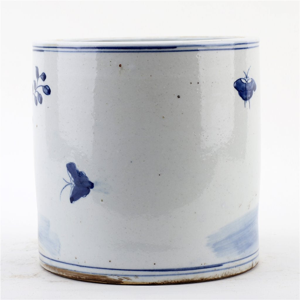 Danny's Fine Porcelain Round Bucket - Classic Blue & White 50854