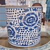 Danny's Fine Porcelain Round Bucket - Classic Blue & White 50855