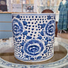 Danny's Fine Porcelain Round Bucket - Classic Blue & White 50855